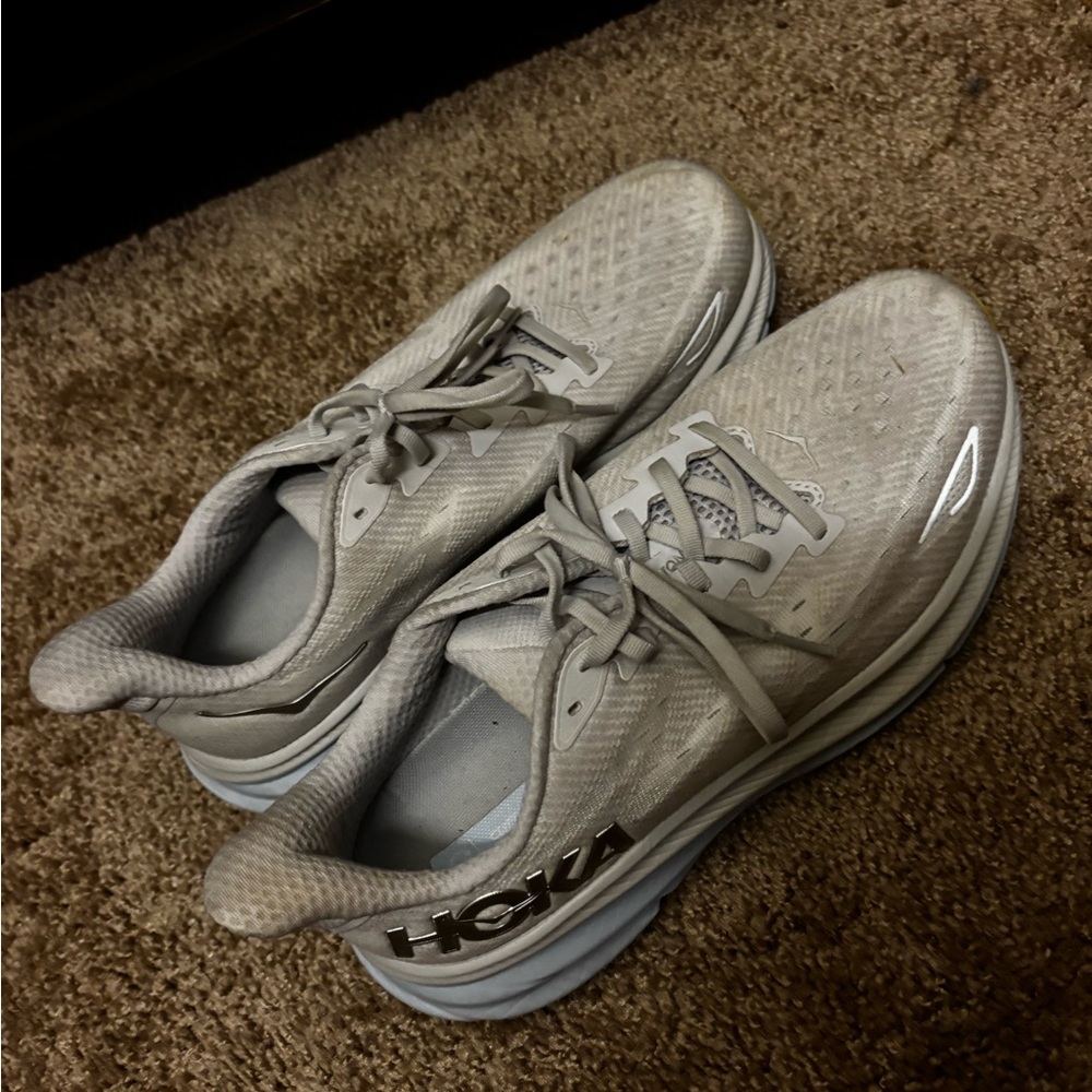 Womens Hoka Clifton 9 NCIW light blue